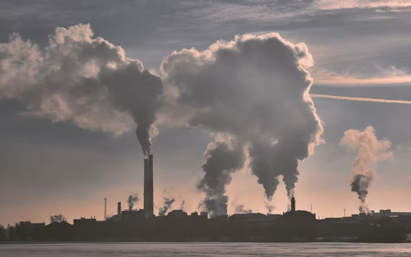 Gases que emiten fabricas